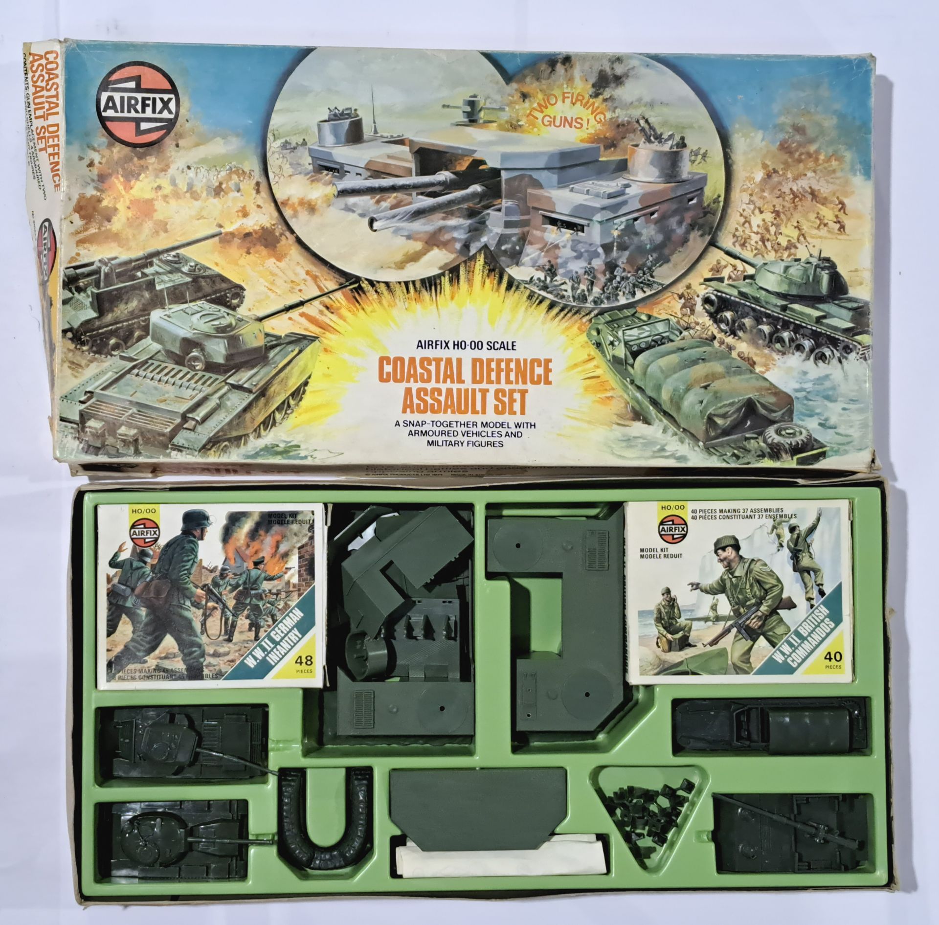 Airfix A Boxed Military group to comprise of Airfix 1/32 Scale "Combat Pack battle action with fi... - Bild 3 aus 4