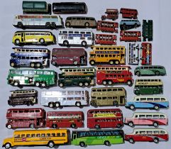 Corgi, Dinky, Matchbox And Similar Unboxed Bus Group