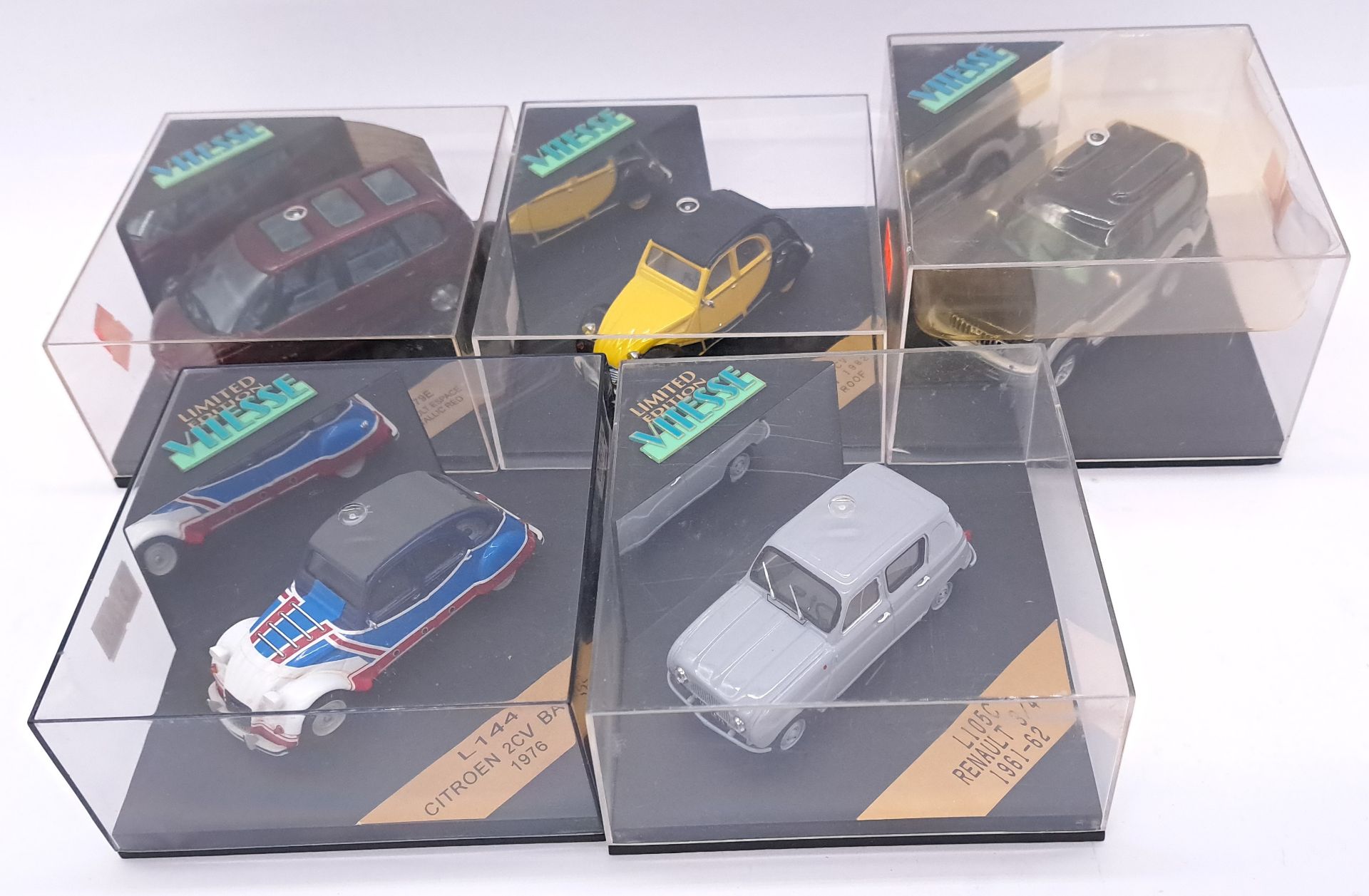 Vitesse, a boxed group to include L105C Renault 3/4 1961-62, 082F Toyota Land Cruiser - Image 2 of 4