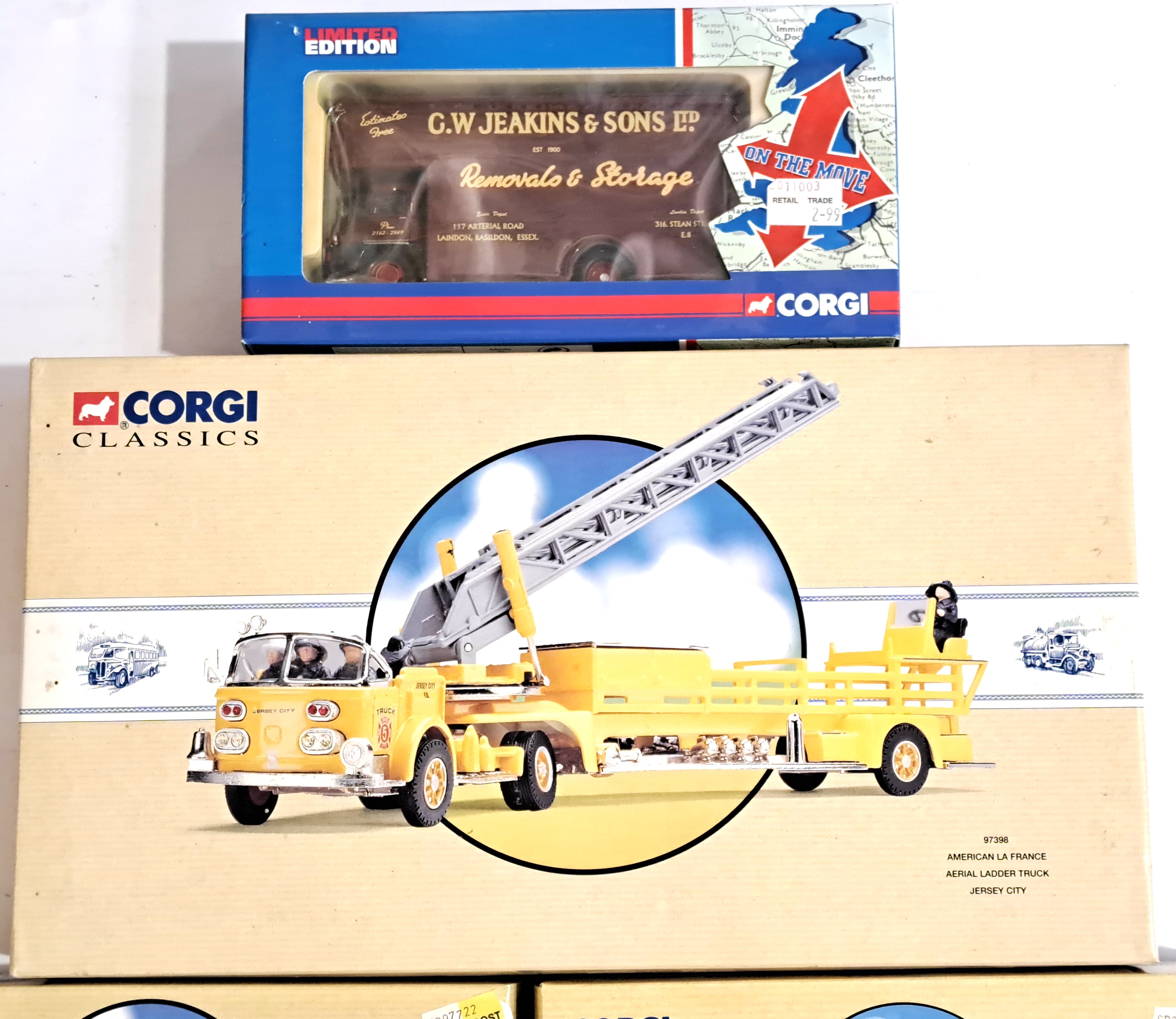 Corgi Classics, a boxed group comprising of Commercial and Emergency vehicles - Image 4 of 4