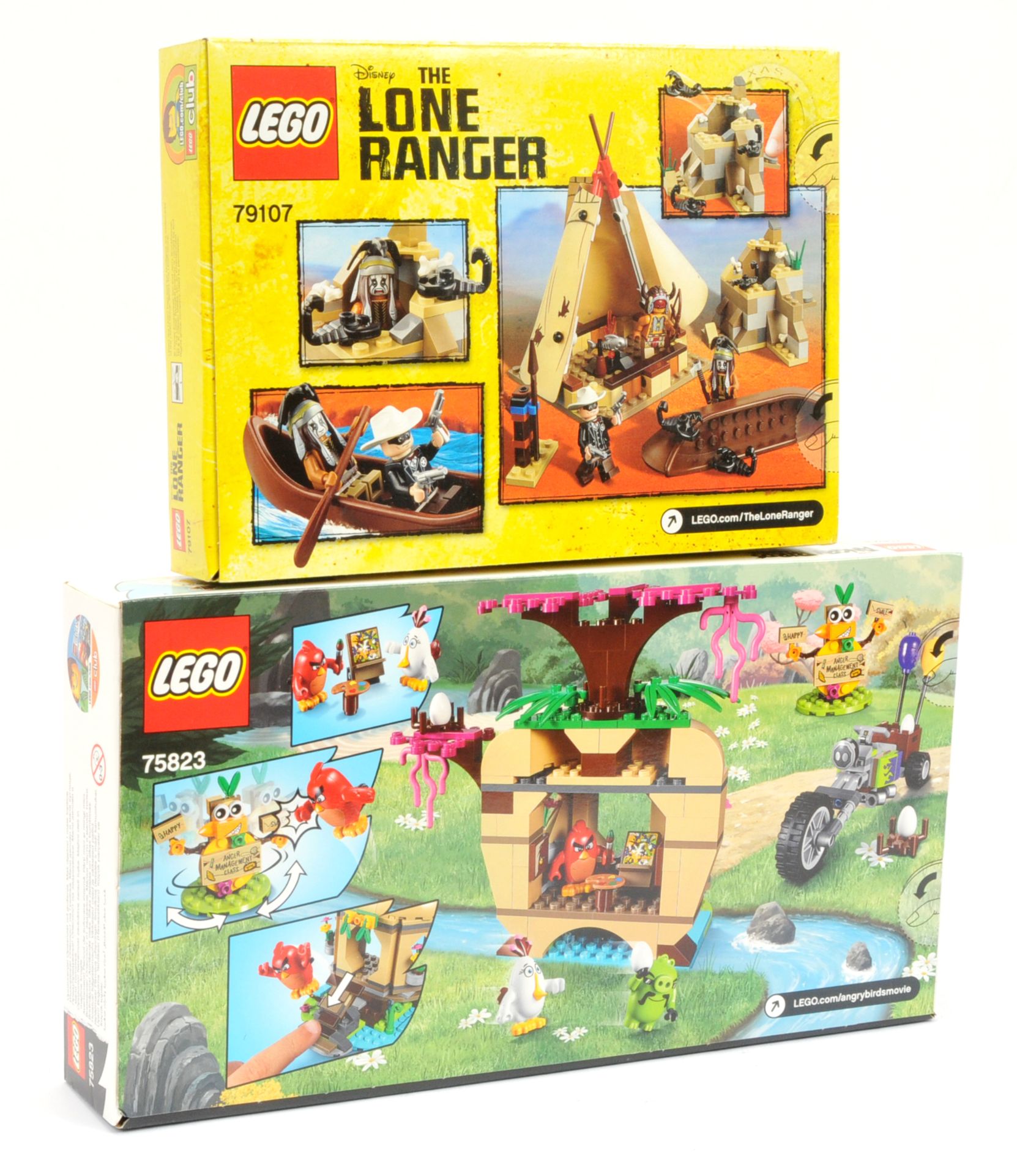 Lego sets to include The Lone Ranger Comanche Camp set number 79107, Angry birds the movie Bird I... - Bild 2 aus 2