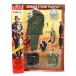 Palitoy Action Man Vintage 34315, comprising Helmet, Jacket, Trousers, Boots, Cartridge Belt, Lug...