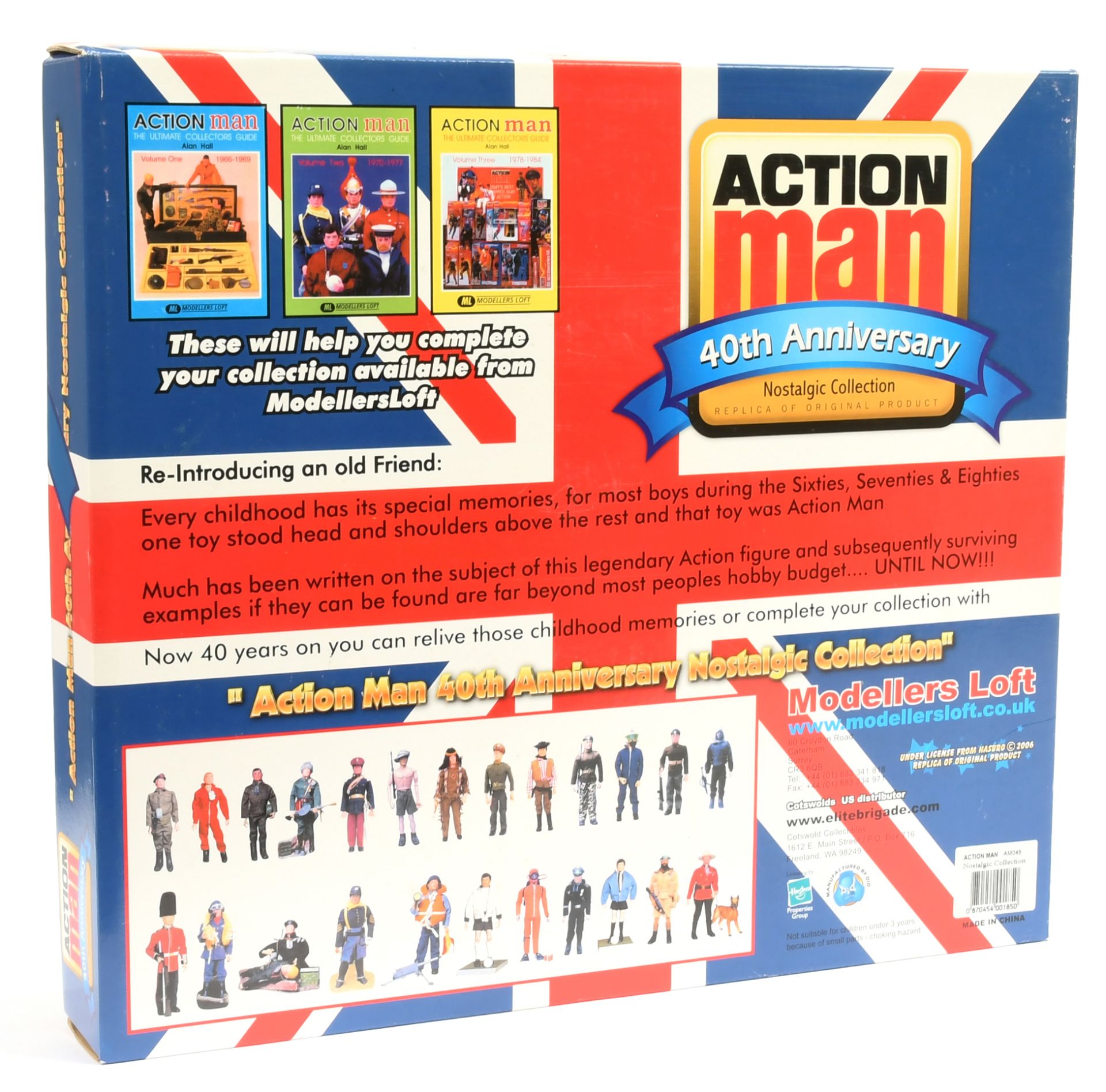 Hasbro Action Man 40th Anniversary AM048 Nostalgic collection comprising Action Man Talking Comma... - Bild 2 aus 2