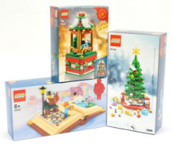 Lego sets to include 40338 Christmas Tree, Creative Personalities Hans Christian Andersen set 402...