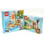 Lego Disney Moana pair - 41150 Moana's Ocean Voyager, 41149 Island Adventure