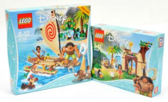 Lego Disney Moana pair - 41150 Moana's Ocean Voyager, 41149 Island Adventure