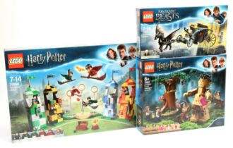 Lego Harry potter sets Quidditch match 75956, Forbidden Forest: Umbridge's encounter 75967  , Leg...