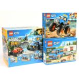 Lego City sets to include 3 in 1 Super Pack 31072, 60180, 60172, Monster Truck set 60180, Van and...