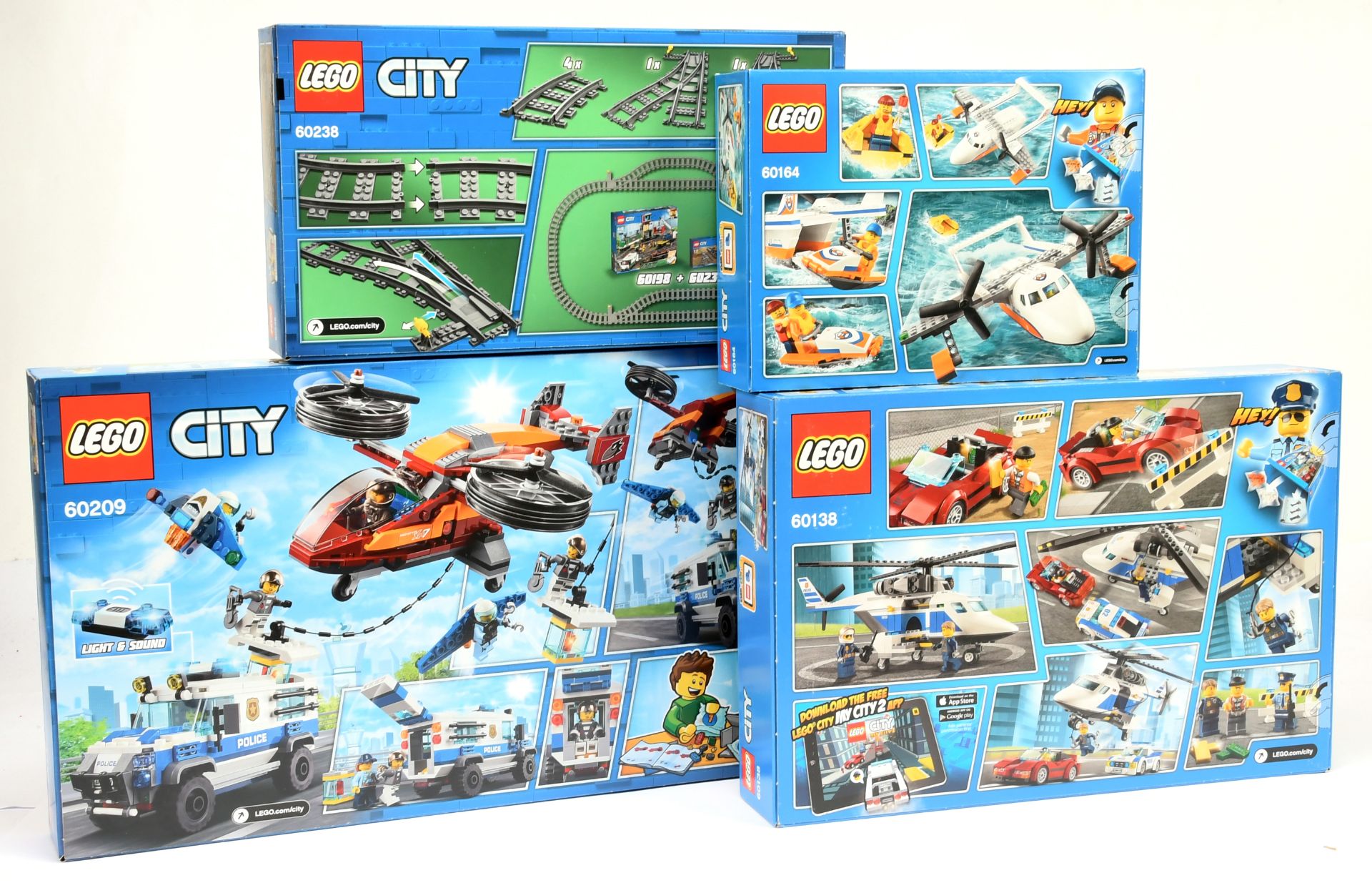 Lego City sets to include Sky Police Diamond Heist set 60209, High-speed Chase set 60138, Coastgu... - Bild 2 aus 2