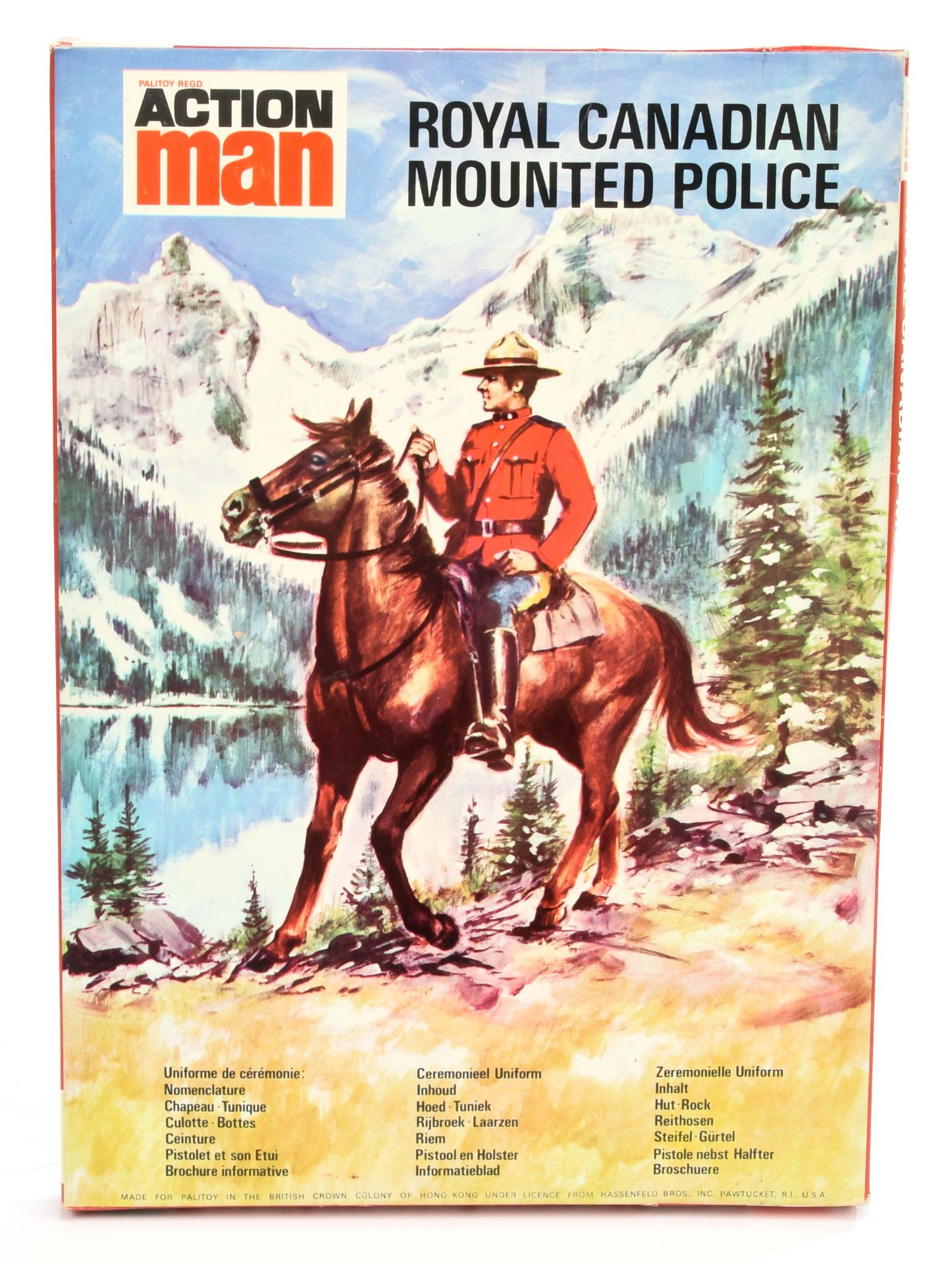 Palitoy Action Man Vintage 64150 Royal Canadian Mounted Police, comprising Jacket, Trousers, Belt... - Bild 2 aus 2