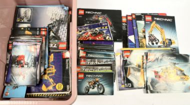 Lego, a large quantity of instruction manuals & booklets, mainly Technic to include 8094, 8890, 4...