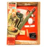 Palitoy Action Man Vintage 34165 Medic, comprising Stretcher, Red Cross Box & Flag, Stethoscope, ...