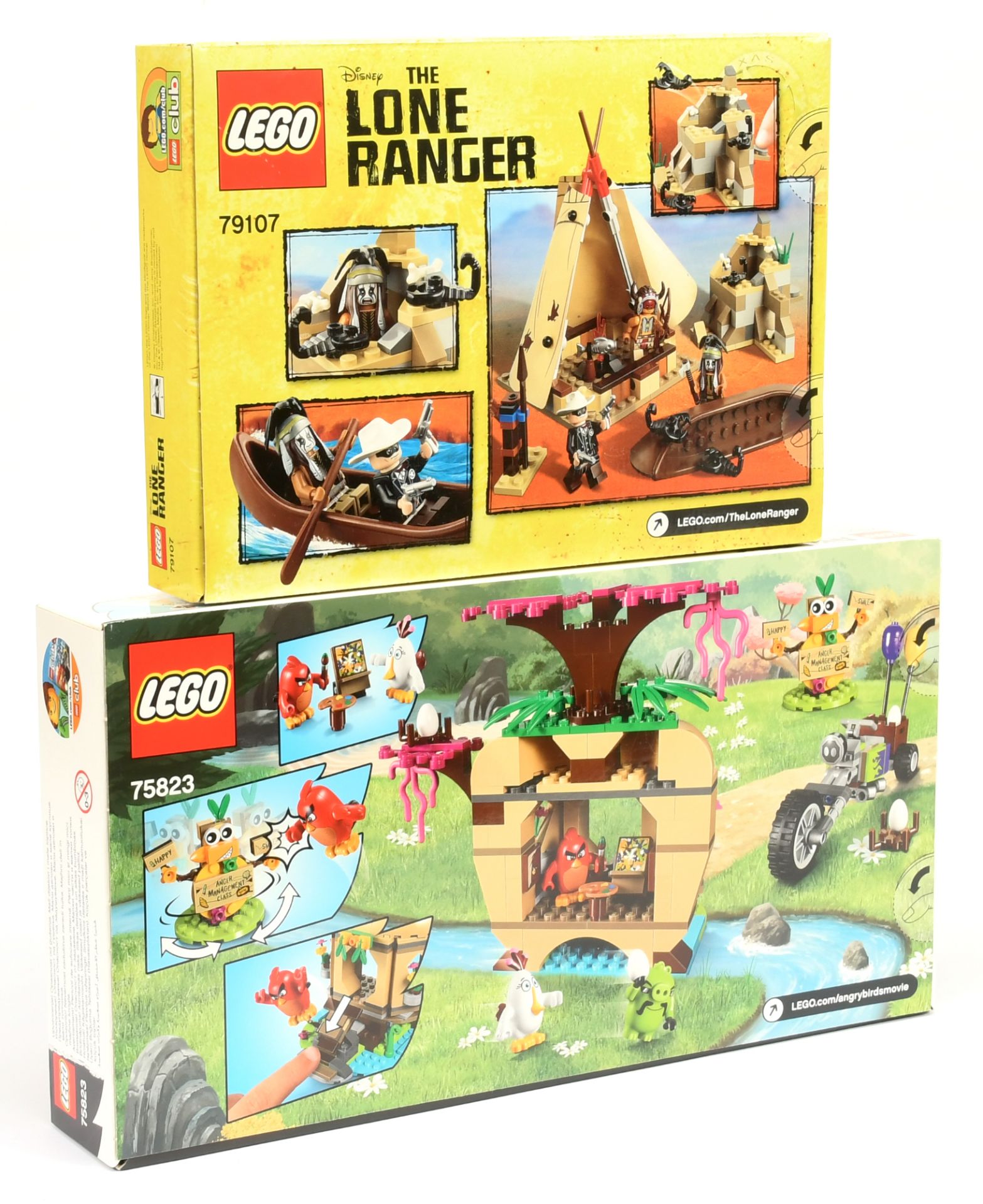 Lego sets to include The Lone Ranger Comanche Camp set number 79107, Angry birds the movie Bird I... - Bild 2 aus 2