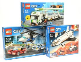 Lego City sets to include High-speed Chase set 60138, Car Transporter set 60305, 60226 Mars Resea...