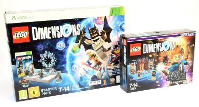 Lego Dimensions sets to include XBOX 360 71170 Starter pack, 71253 Fantastic beasts Story pack. B...