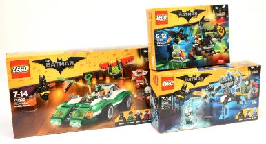 Lego The Batman Movie sets to include Scarecrow Fearful Face-off 70913, Mr. Freeze Ice Attack 709...