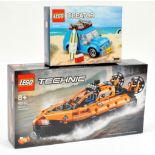 Lego Technic Rescue Hovercraft set 42120, Lego Creator Mini Volkswagen Beetle