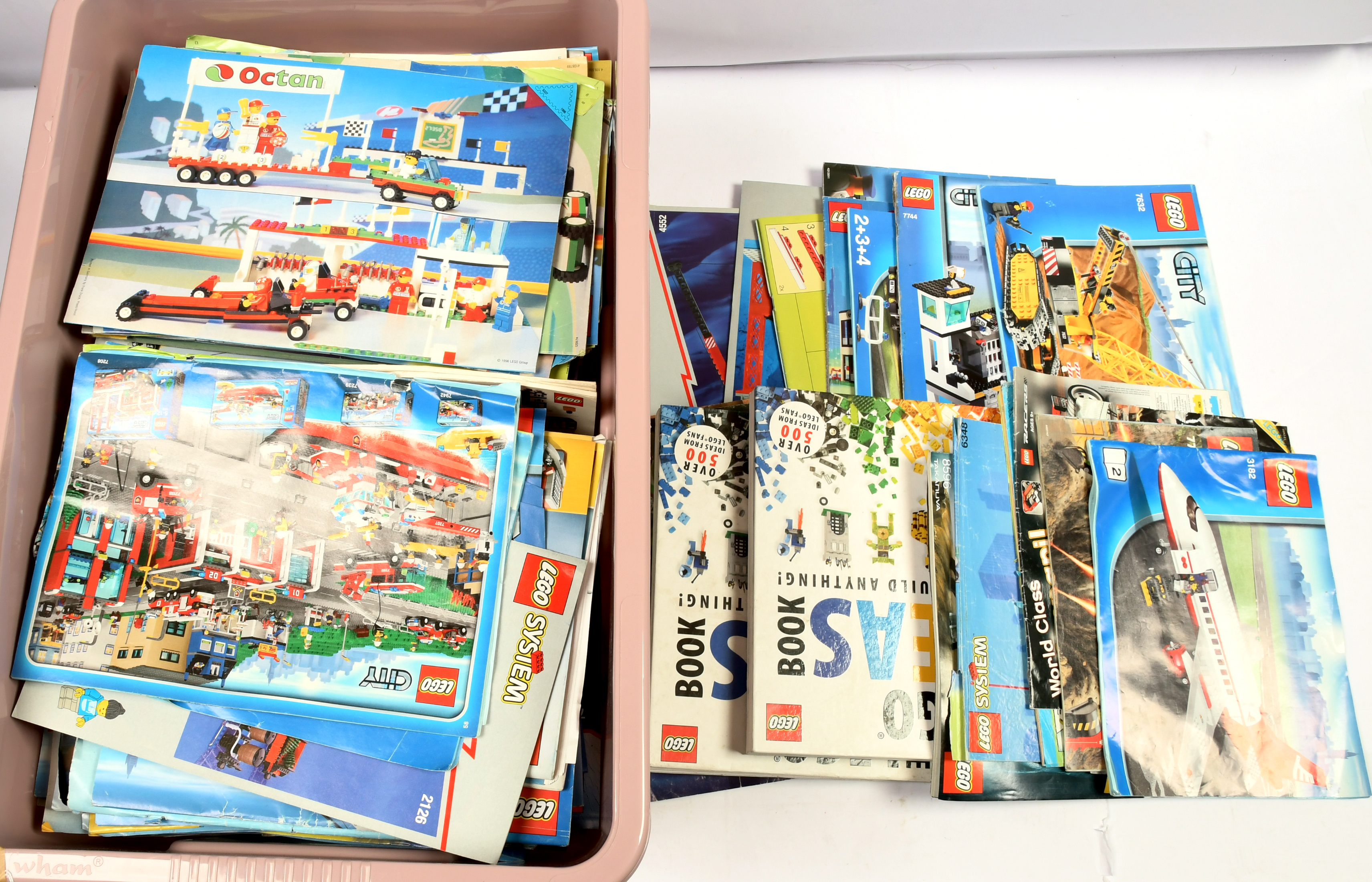 Lego, a large quantity of instruction manuals & booklets, mainly Lego City & System to include 76...