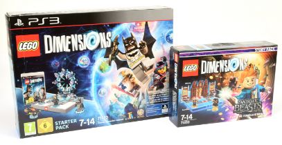 Lego Dimensions sets to include PS3 71170 Starter pack, 71253 Fantastic beasts Story pack. Both w...