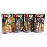 Lego Star Wars Buildable Figures x 4