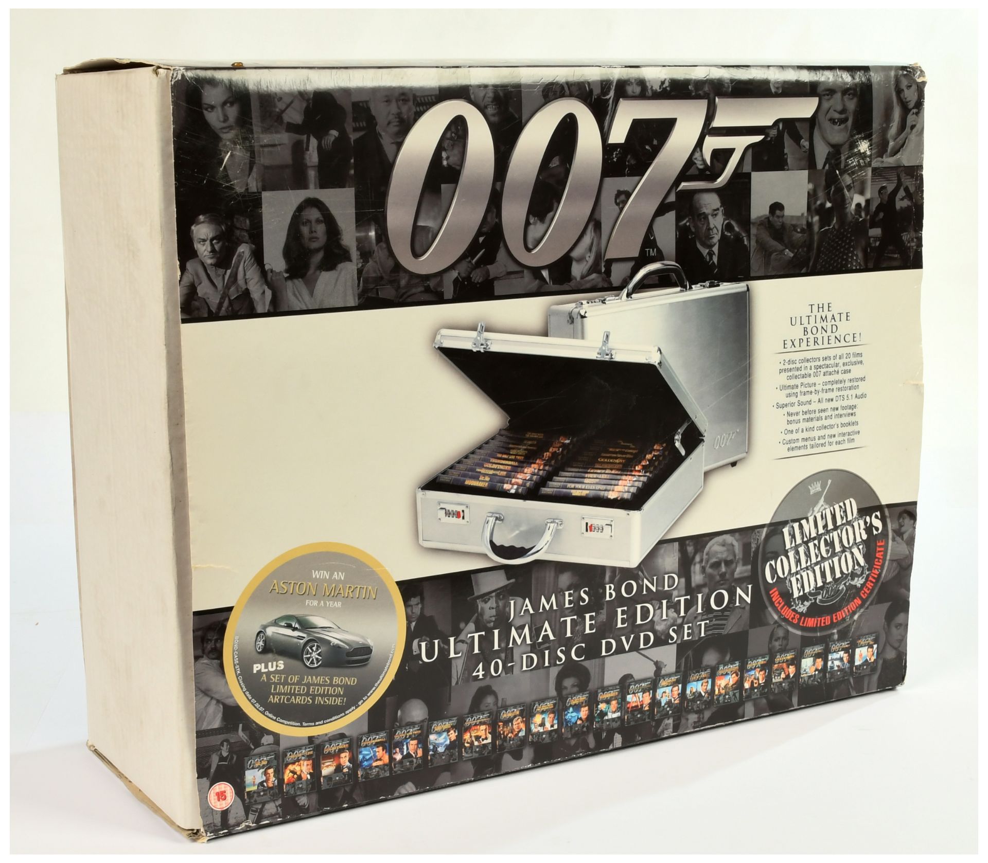 007 James Bond Ultimate Edition 40-Disc DVD Set