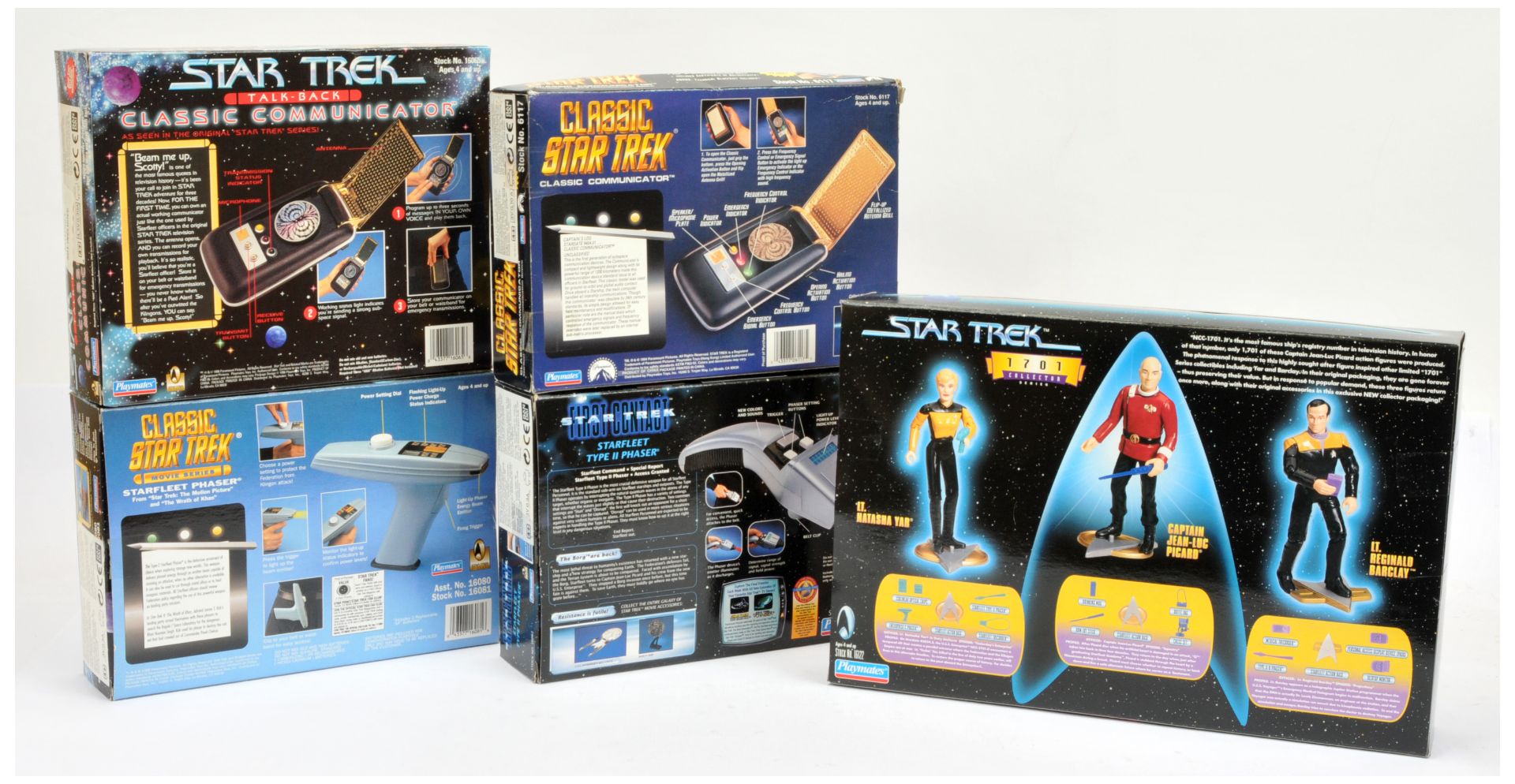 Playmates Star Trek related collectables x 5 - Image 2 of 2
