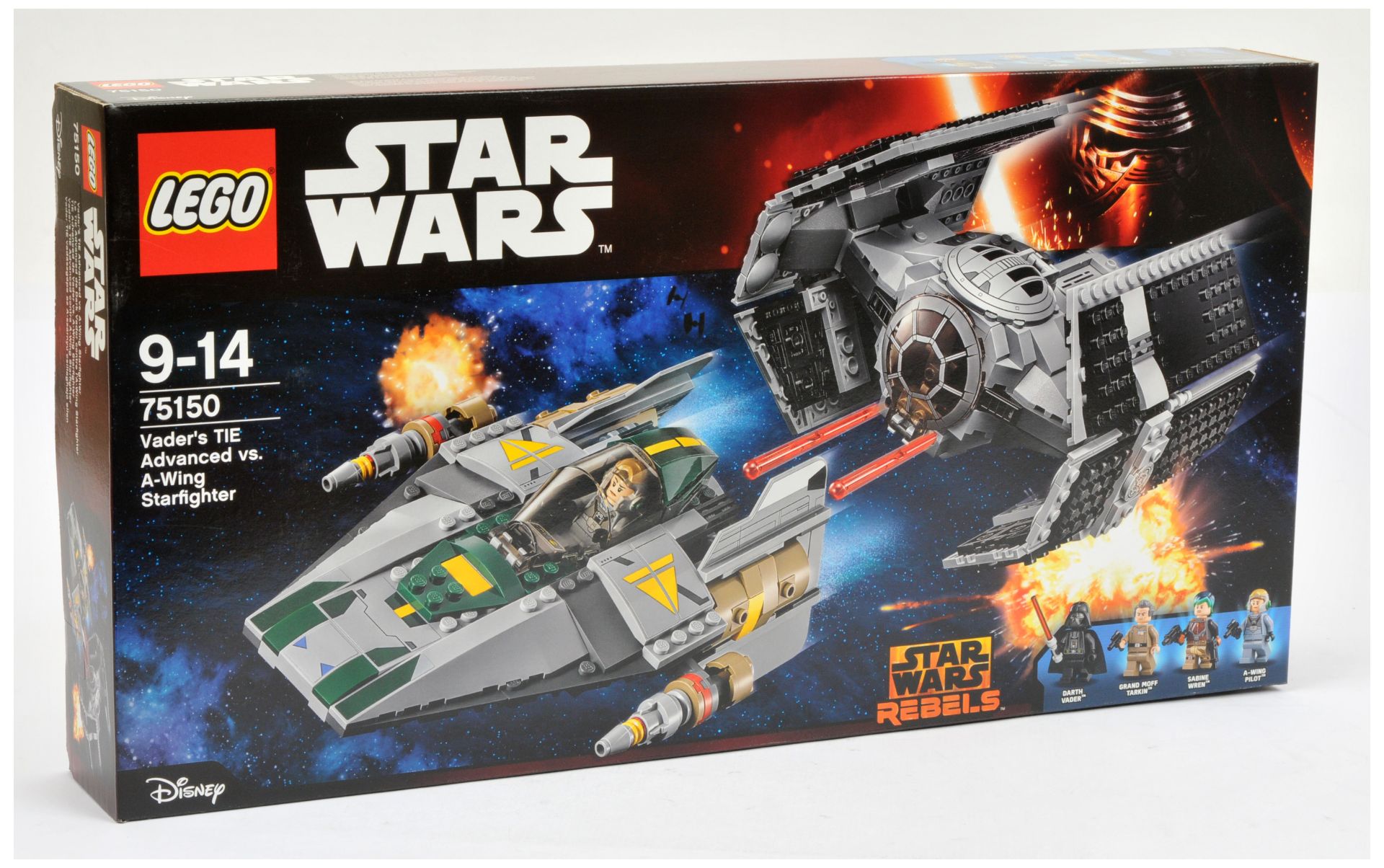 Lego Star Wars Rebels Vader's TIE Advanced vs. A-Wing Starfighter