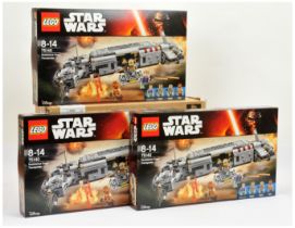 Lego Star Wars Resistance Troop Transporter x 3