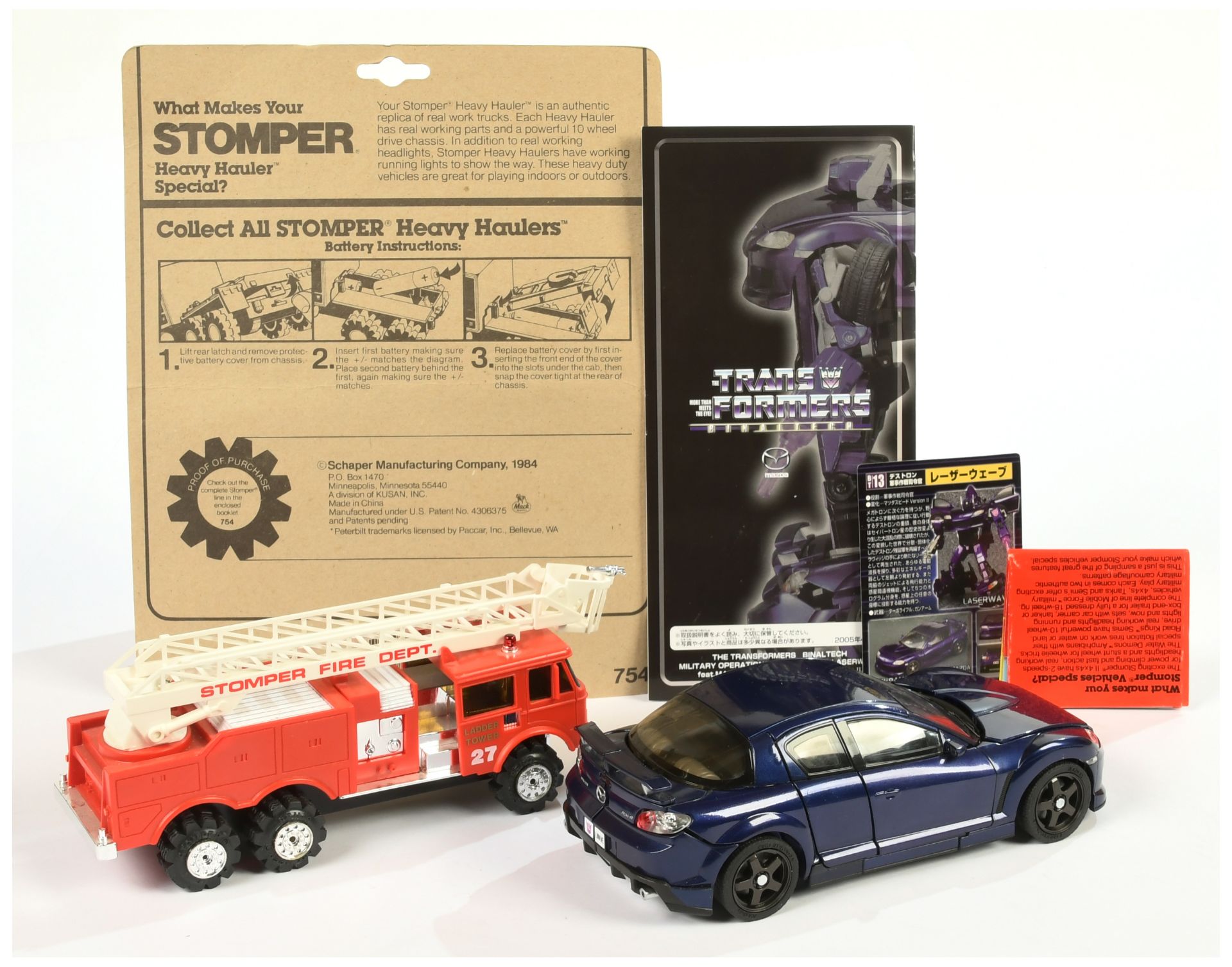 Takara Transformers Laserwave feat. Mazda RX-8 MazdaSpeed Version II and other - Image 2 of 2
