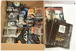 Selection of James Bond 007 collectables