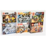 Lego Star Wars Battle packs x 6