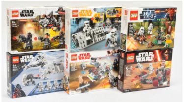 Lego Star Wars Battle packs x 6
