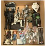 Quantity of Film related loose figurines, figures and others