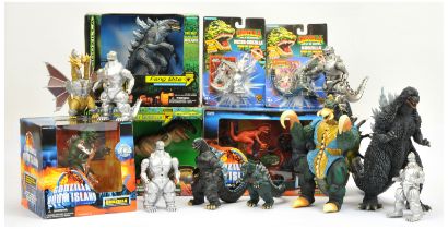 Quantity of Godzilla related collectables