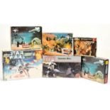 Star Wars vintage Model Kits and Jigsaws x 6