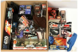 Quantity of modern Star Wars Collectibles