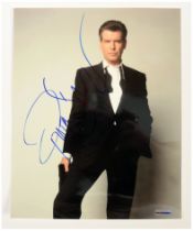 Pierce Brosnan signed 10x8 photo