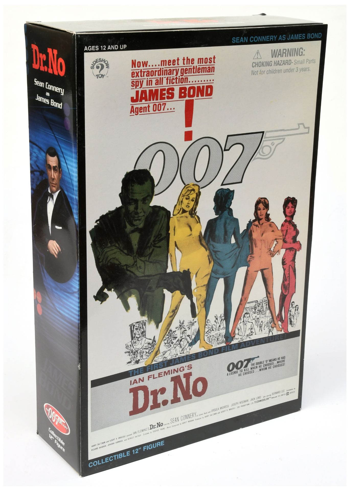 Sideshow Collectibles James Bond 007 Dr No Sean Connery as James Bond 12" figure