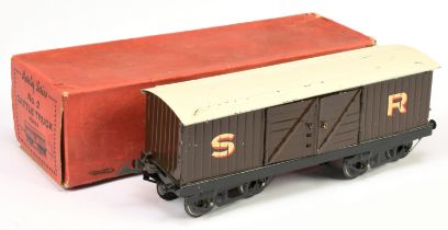 Hornby 0 Gauge No.2 SR Luggage Van