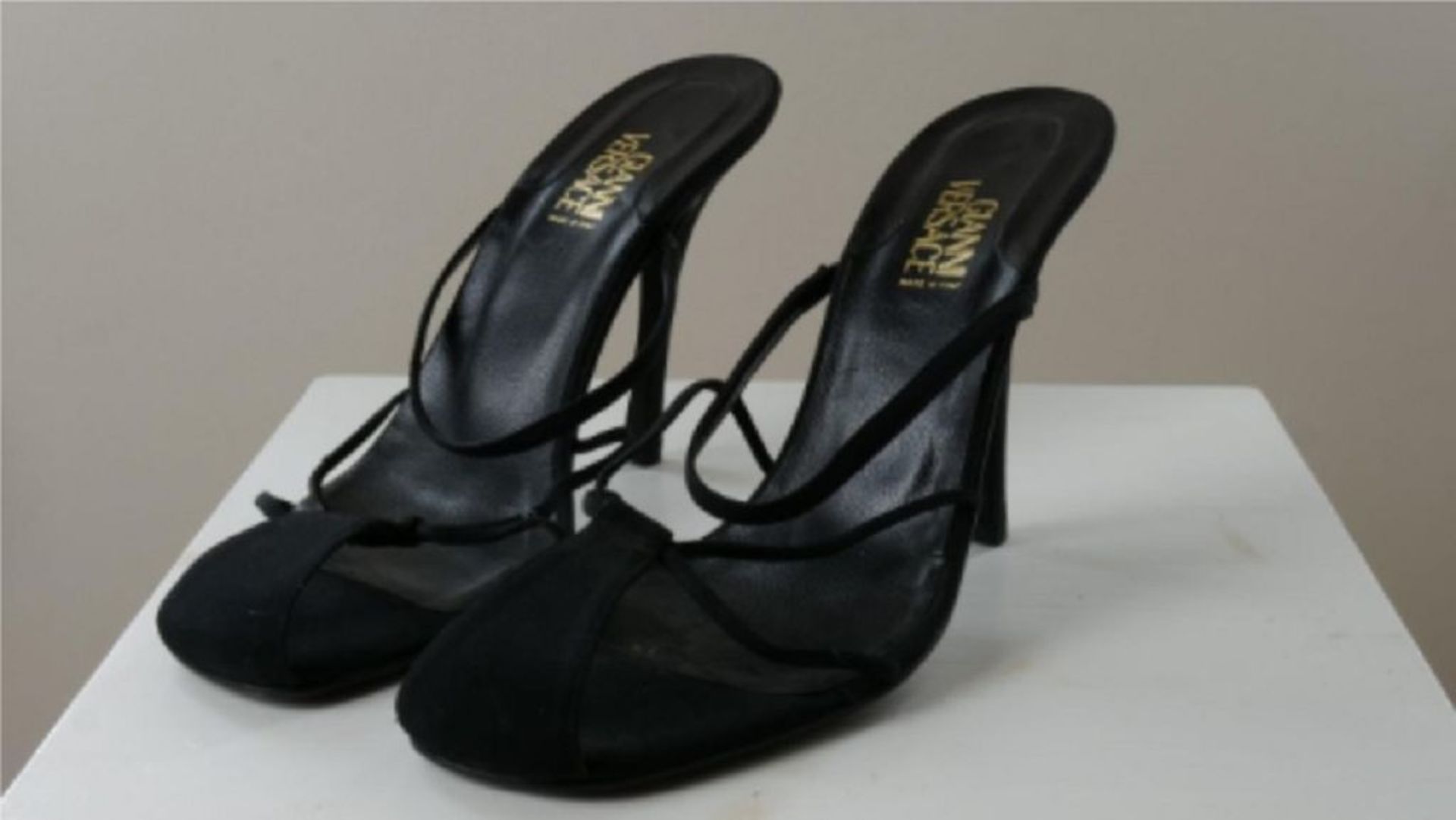 Gianni Versace Schuhe schwarz Gr. 6
