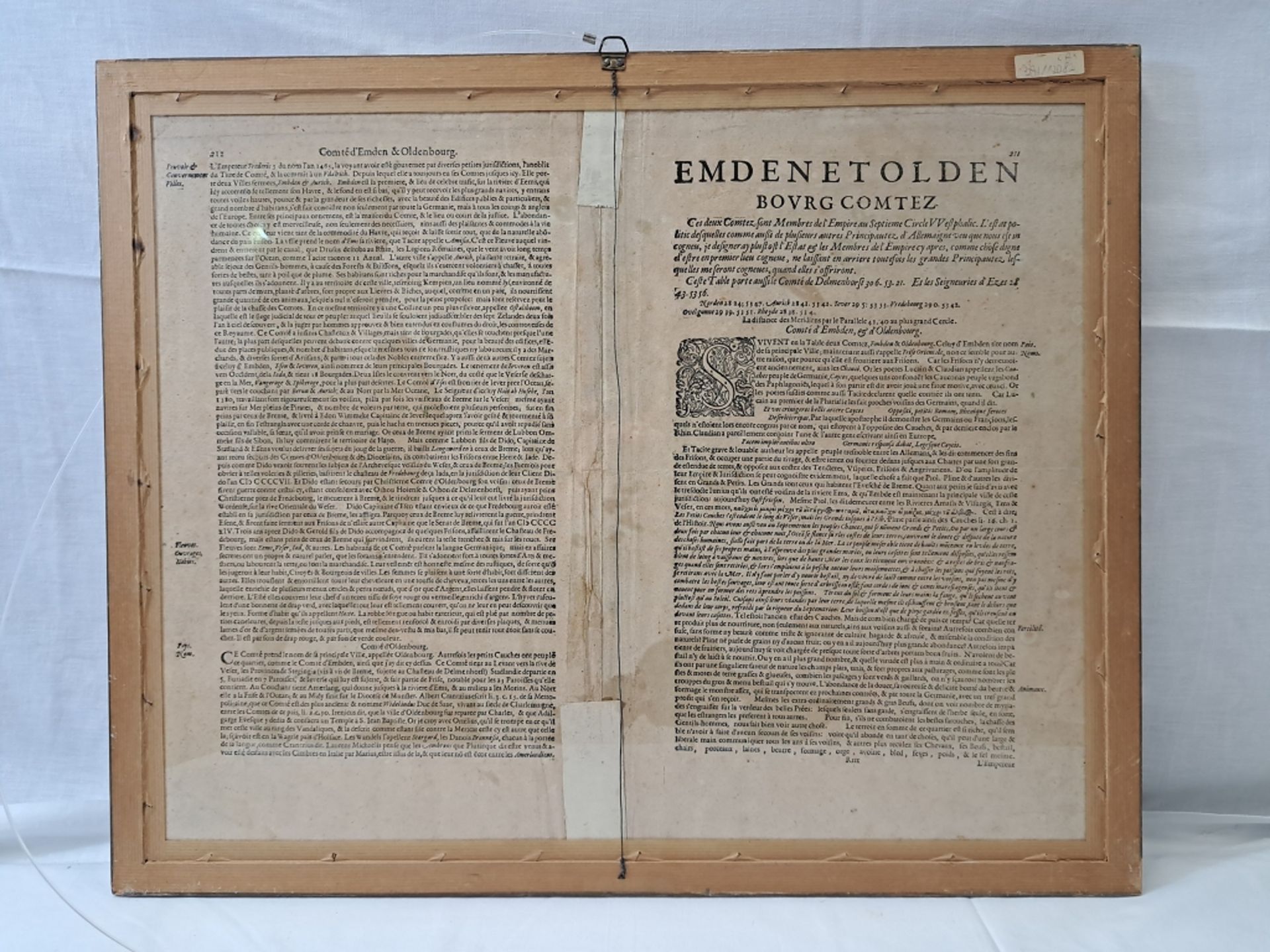 Historischer Kupferdruck Emden & Oldenburg - Bild 8 aus 12