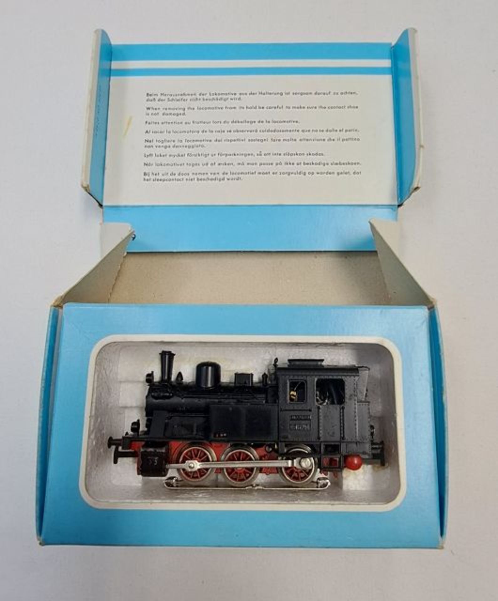 Märklin 3029 Dampflok dreiachsige Tenderlokomotive mit Karton - Bild 3 aus 3