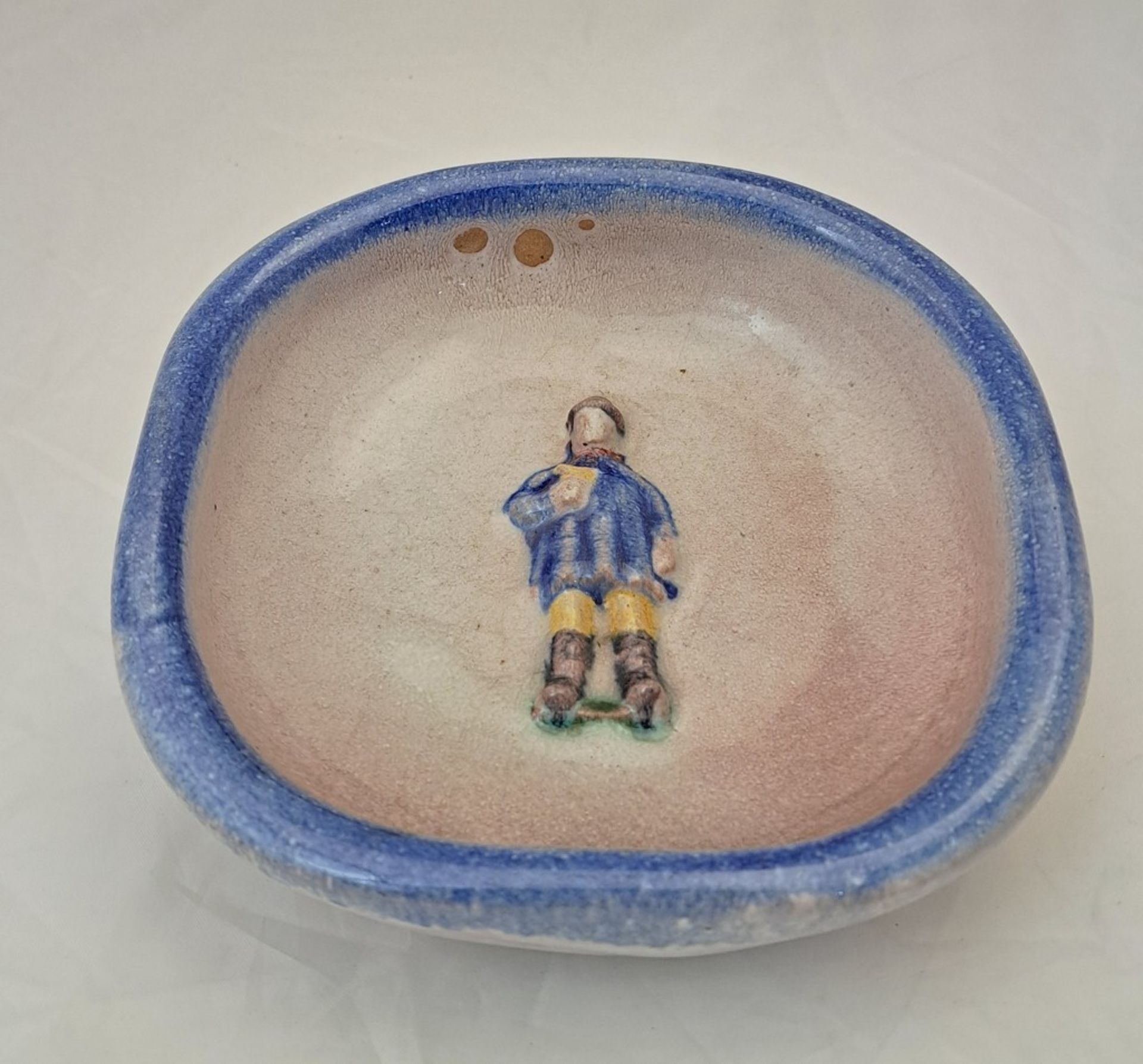 WMF Keramik Schale Ascher handbemalt - Bild 4 aus 4