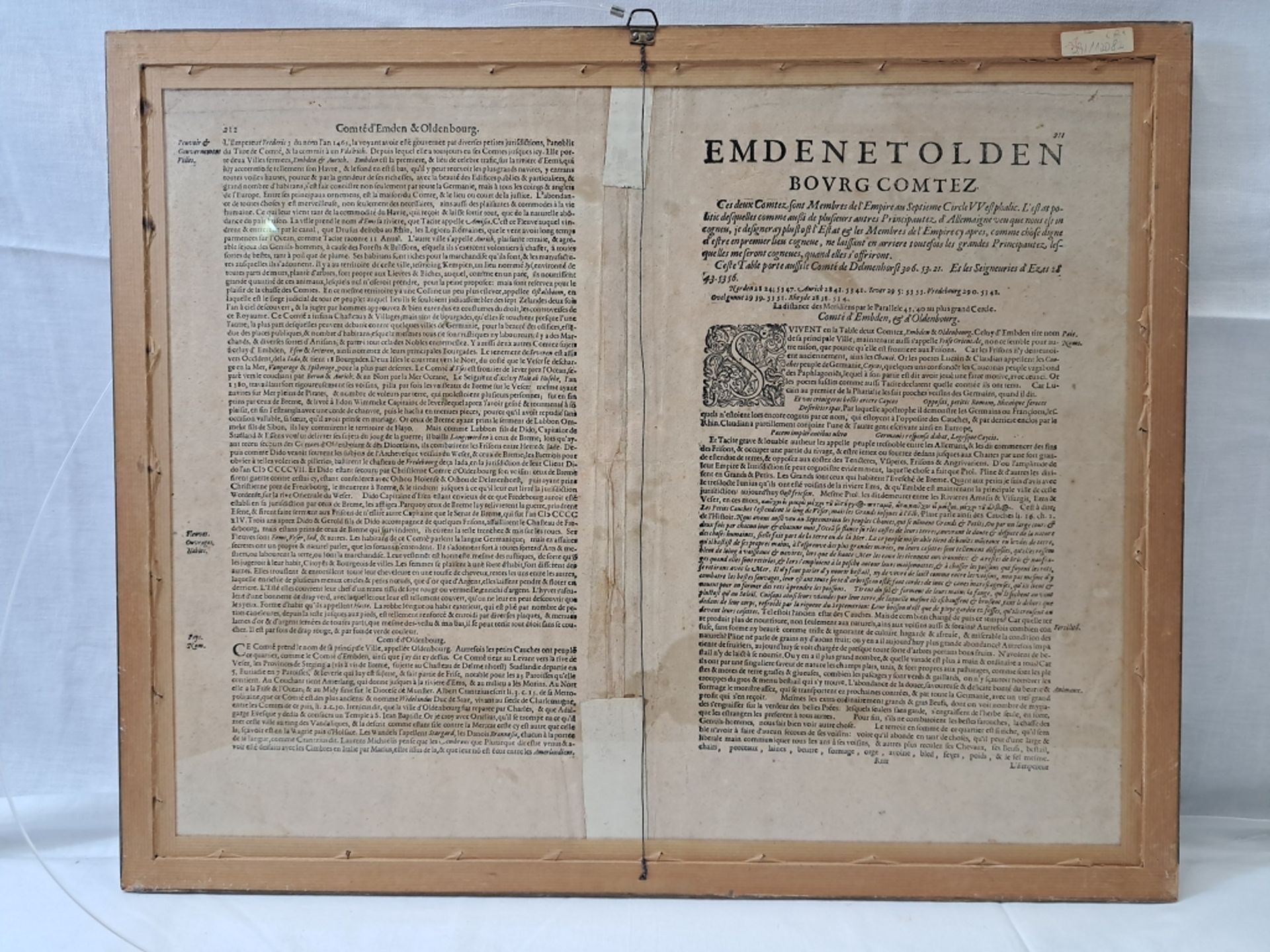 Historischer Kupferdruck Emden & Oldenburg - Bild 10 aus 12