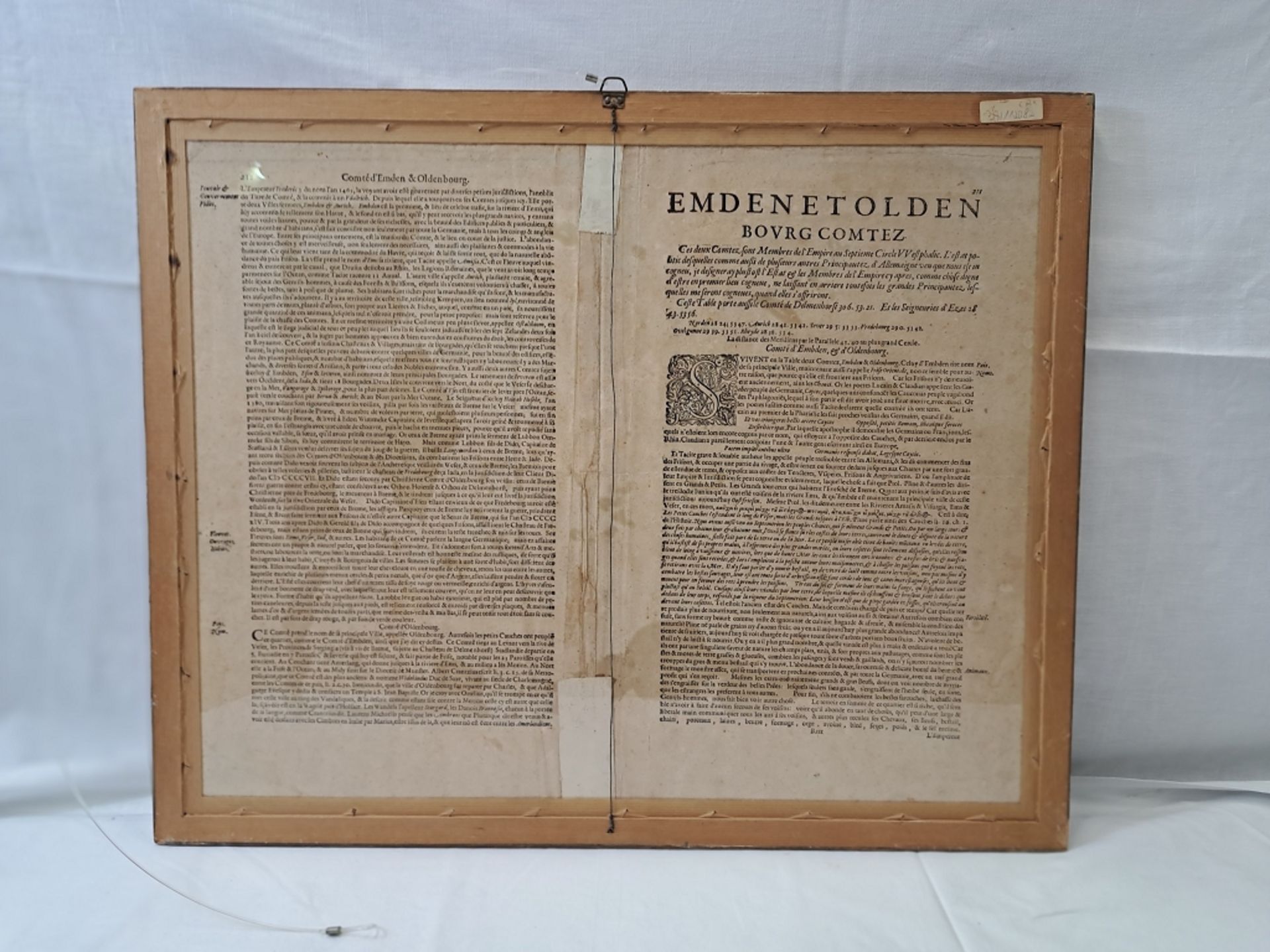Historischer Kupferdruck Emden & Oldenburg - Bild 12 aus 12