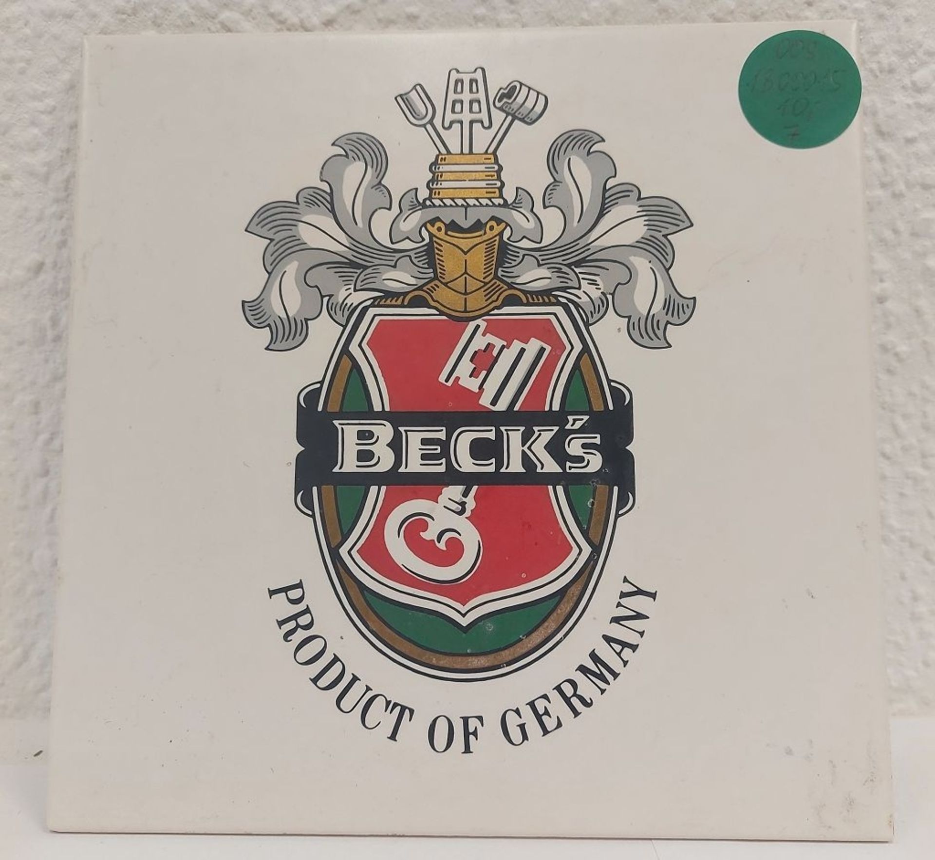 Alte Bremer Keramikfliese "Becks" - Image 5 of 5