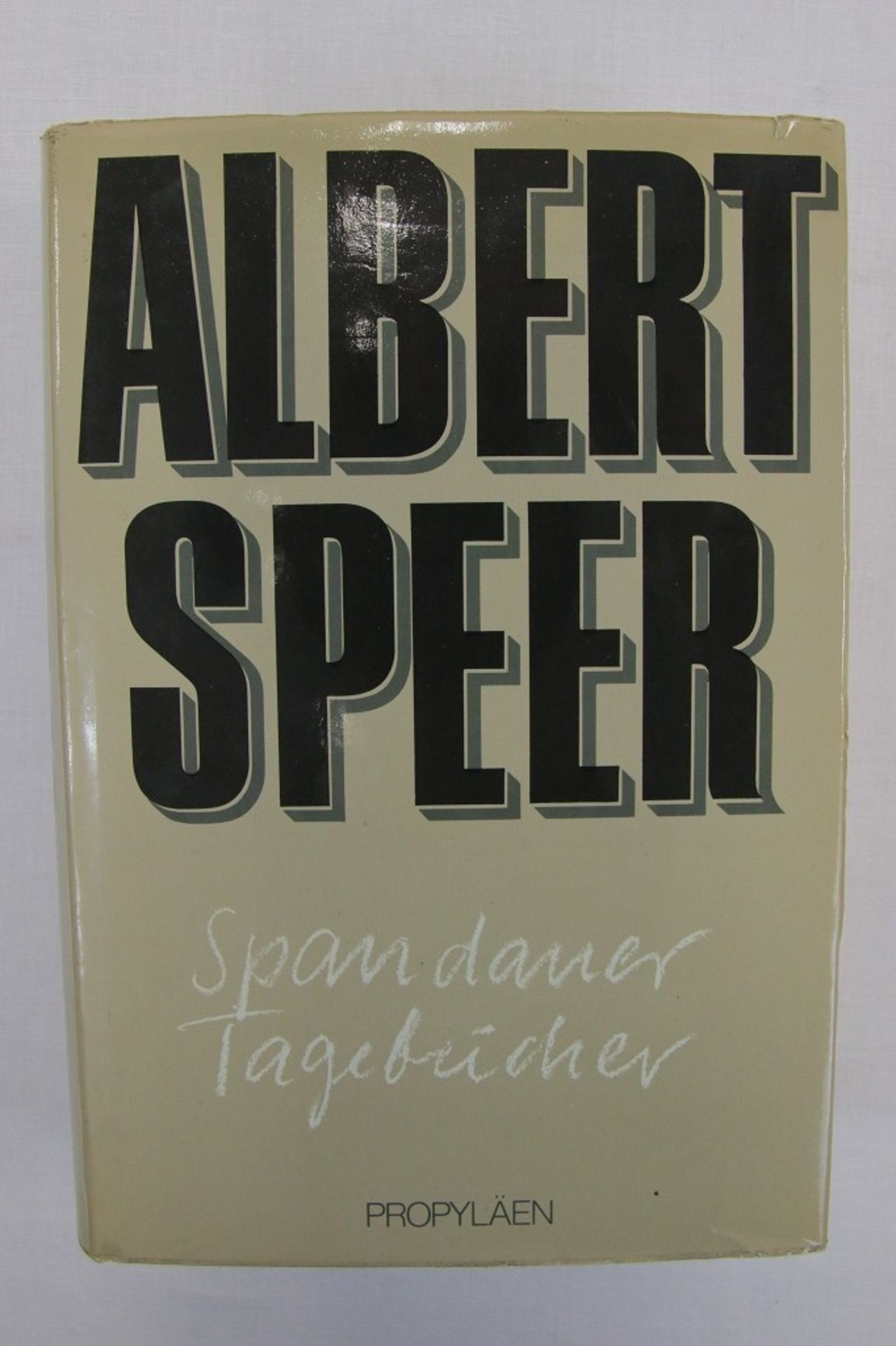 Albert Speer Spandauer Tagebücher SIGNIERT