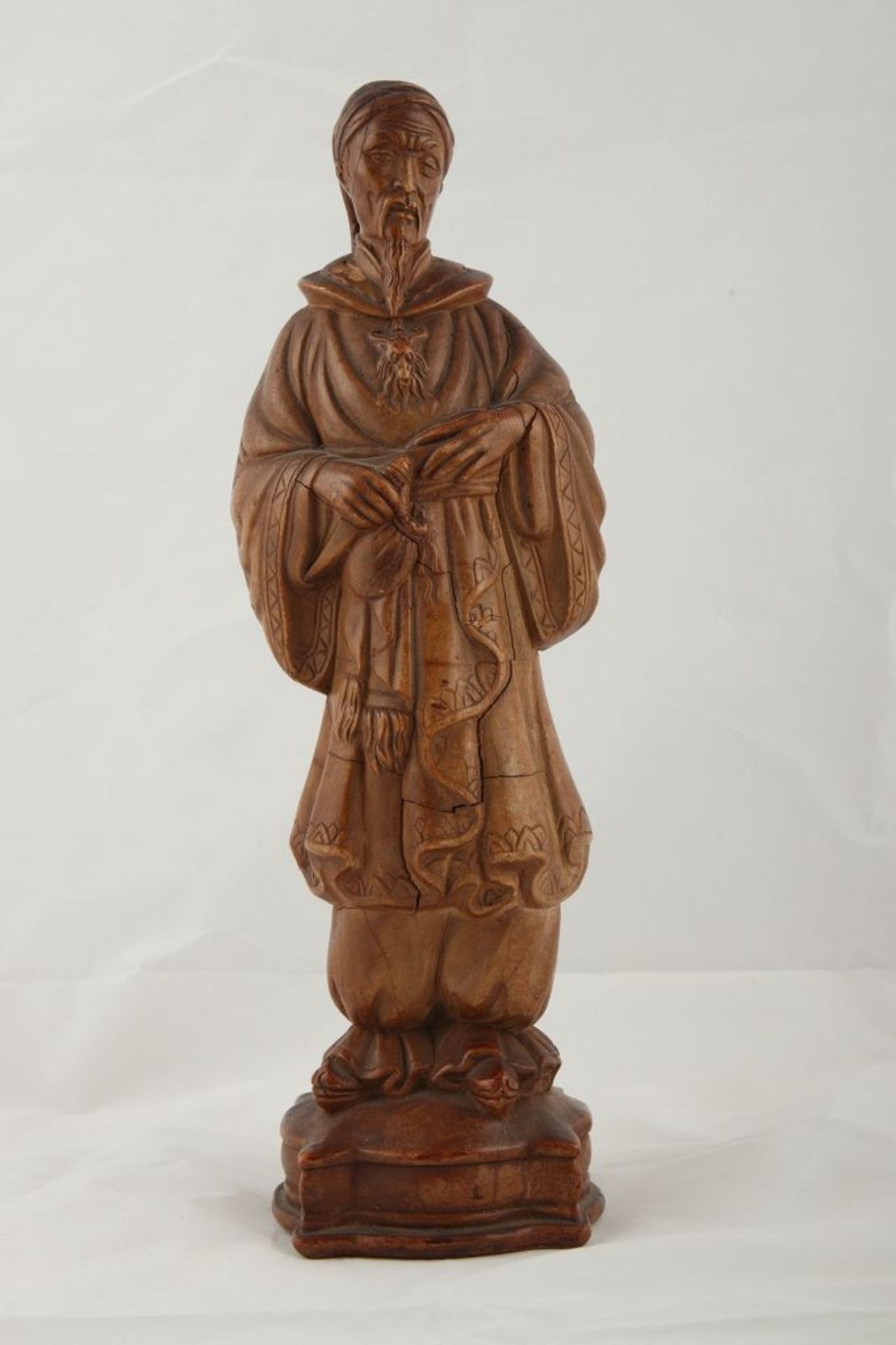 Große alte Figur Mönch - Bild 4 aus 6