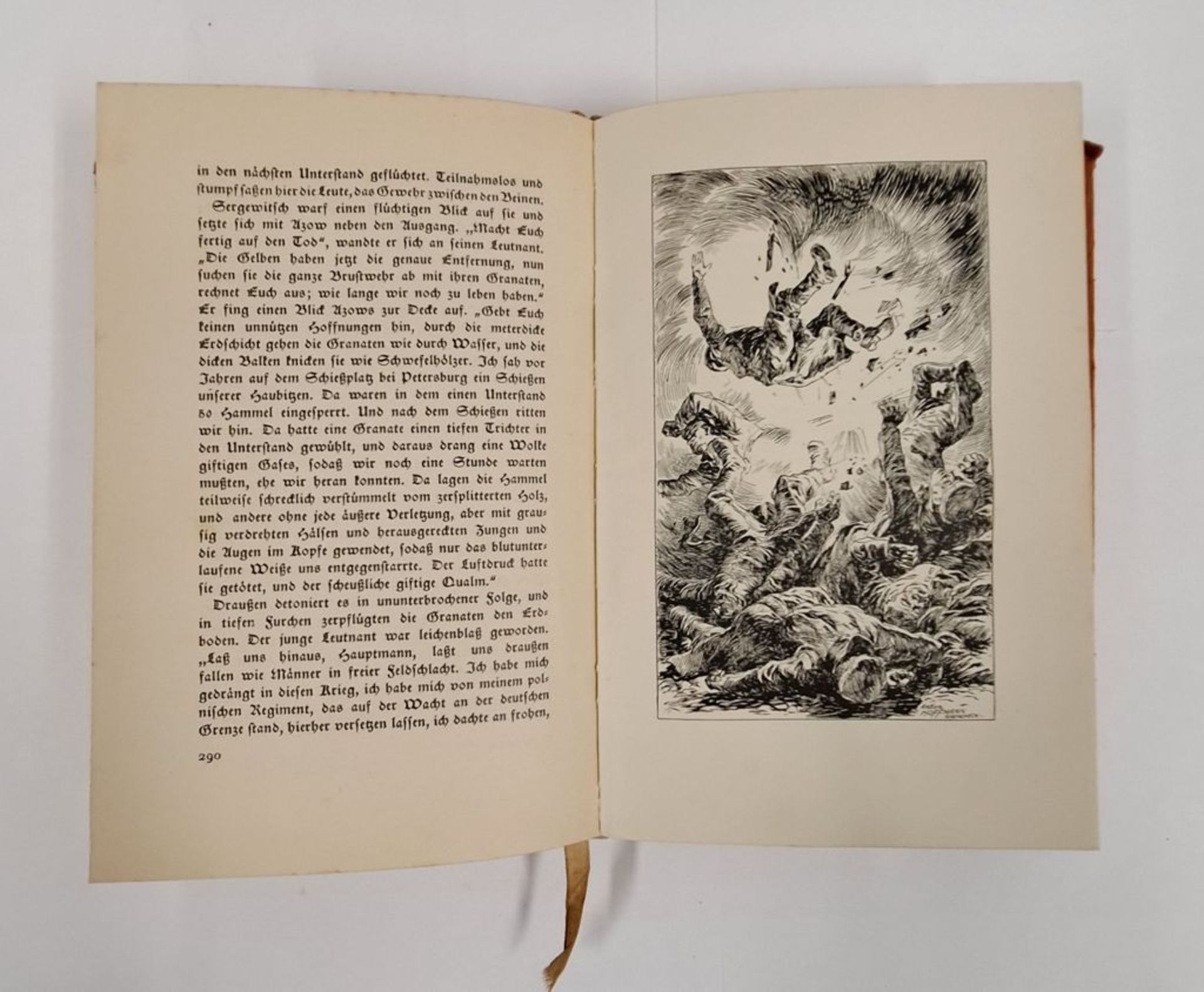 Buch "General Tod - Kriegsnovellen" 1915 - Bild 3 aus 4