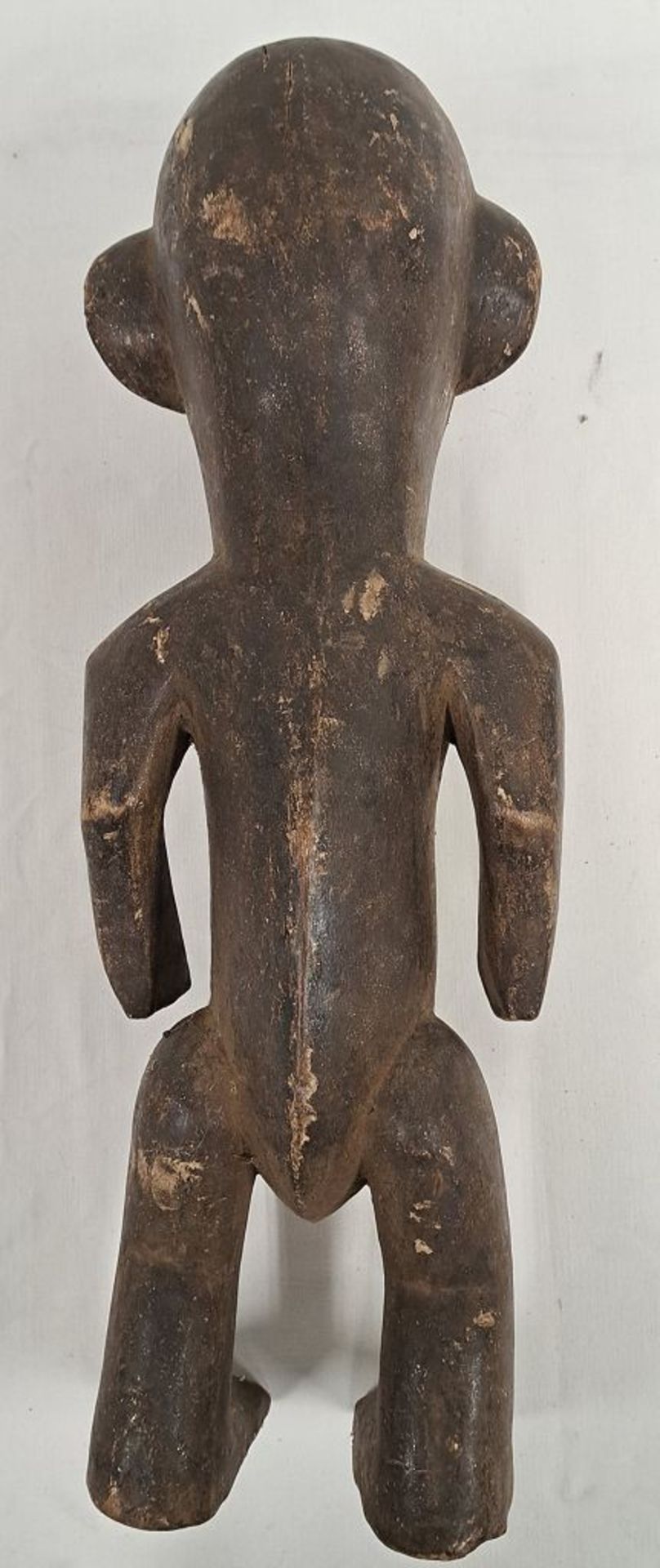 Große Fon Holzskulptur Benin - Image 2 of 3